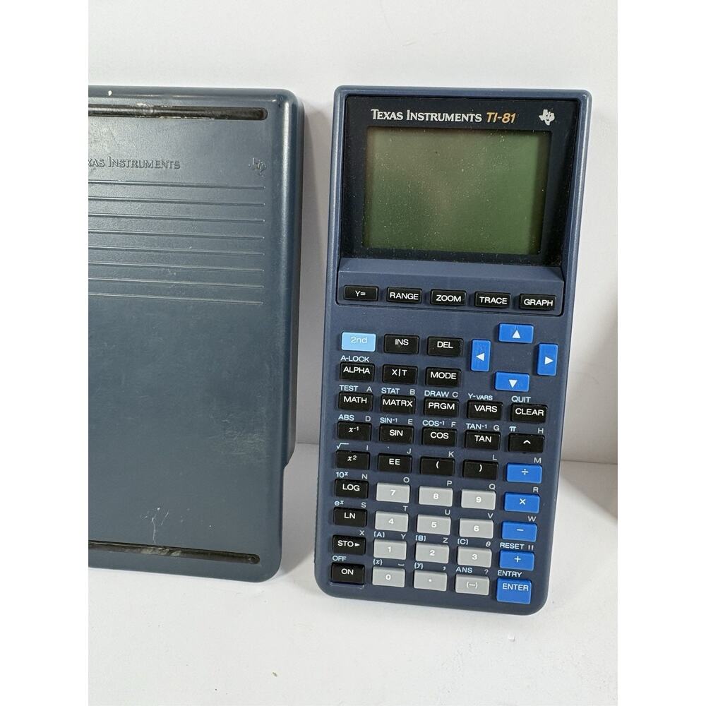 TI-81 HP 19BII Vintage Calculator Lot Parts Repair Non Working - Picture 2 of 7